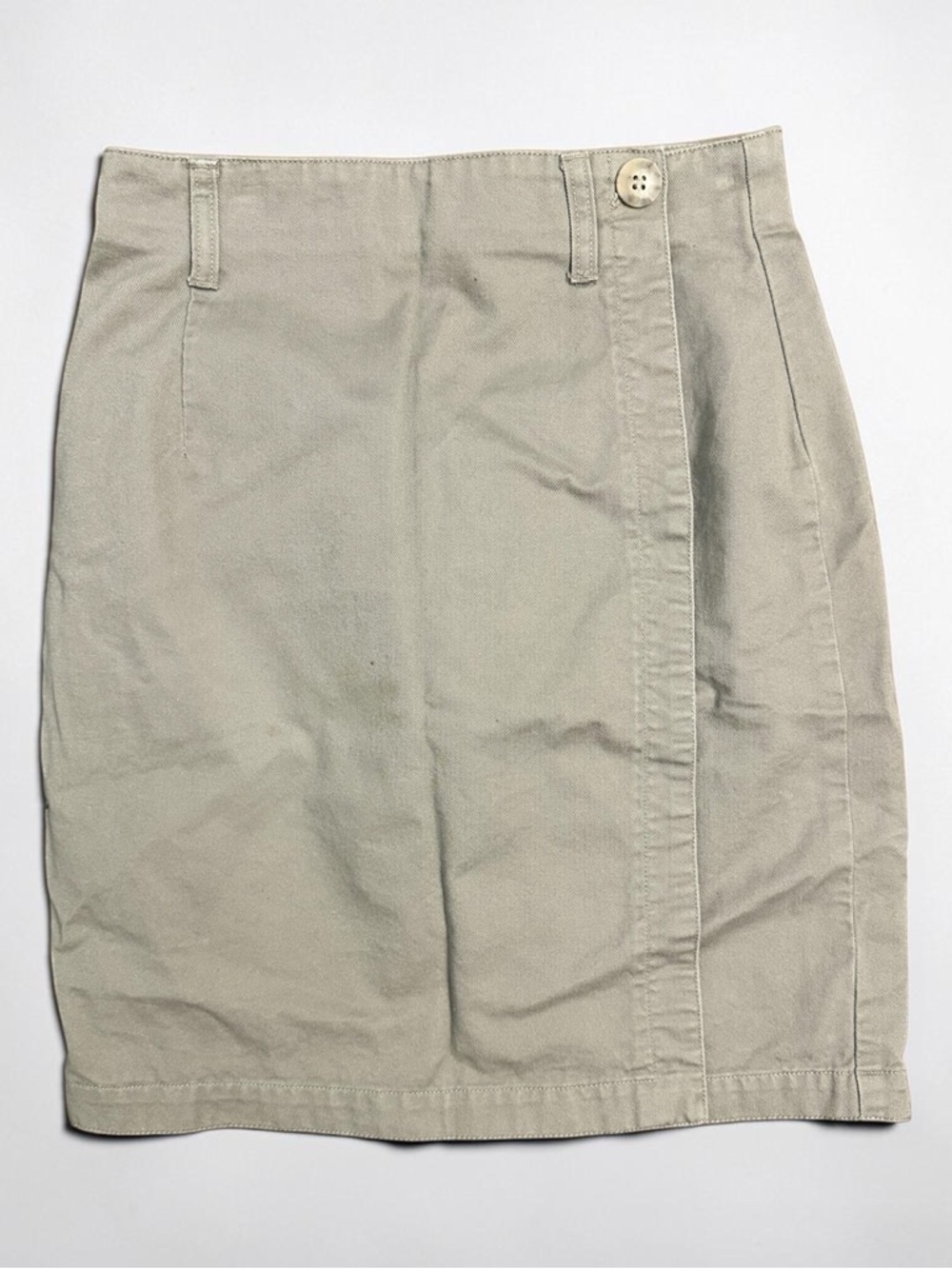 GAP Vintage Y2K Khaki Mini Pencil Skirt